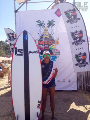 Isle Ambassador Competes in the ISA World SUP Championships