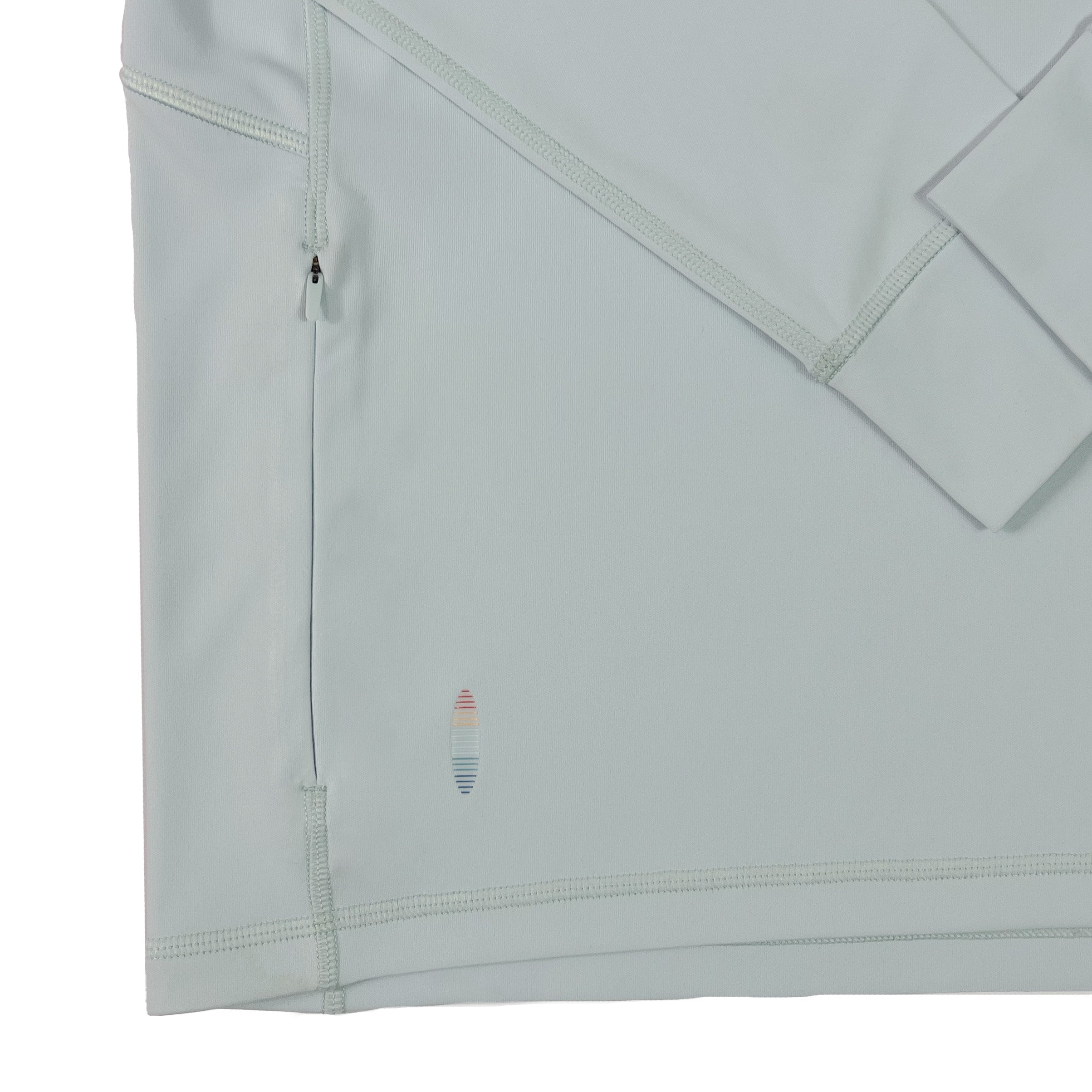 Grey SunJoy UV Hoodie Zipper Pocket