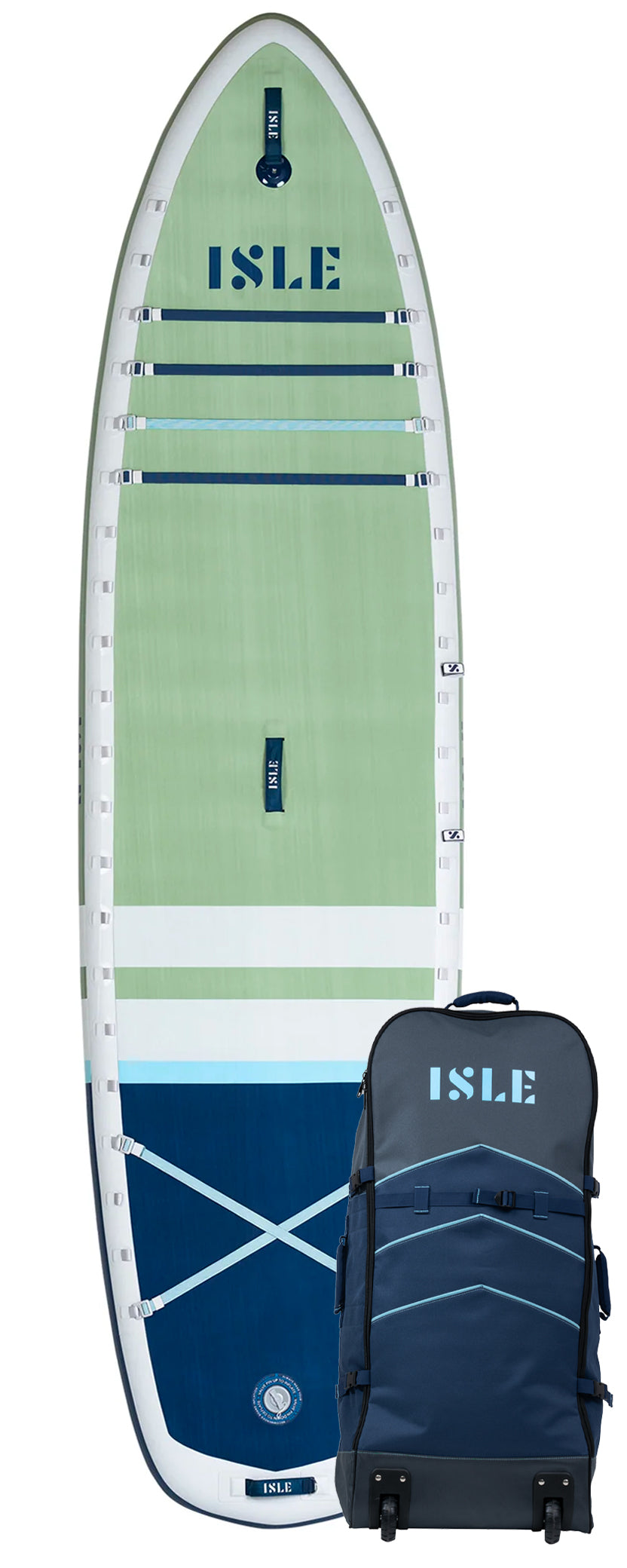 Pioneer Pro Inflatable SUP-Kayak Hybrid Seafoam/Navy/Ice with Backpack