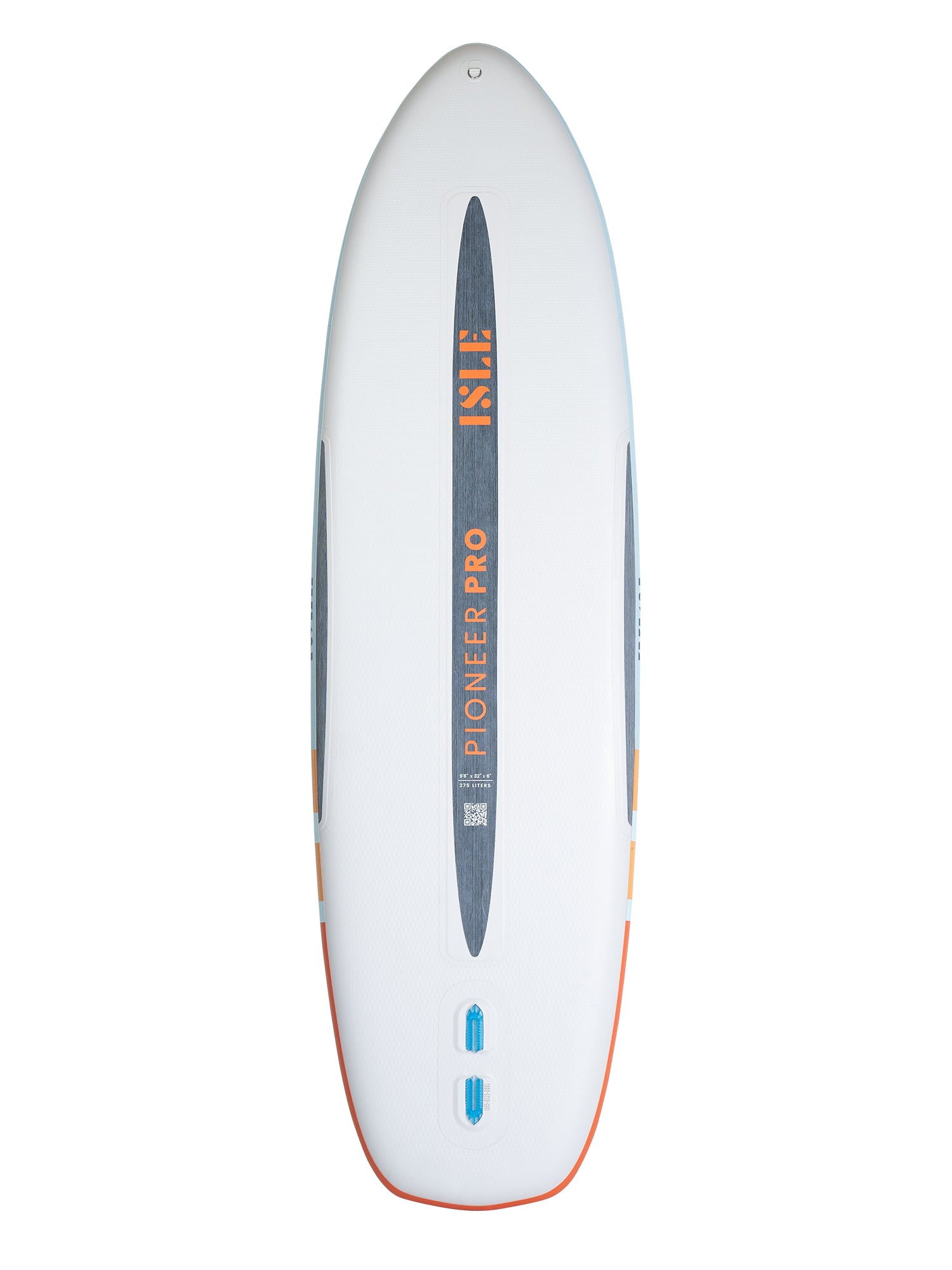 Pioneer Pro Inflatable SUP-Kayak Hybrid Ice/Coral/Sun Back View