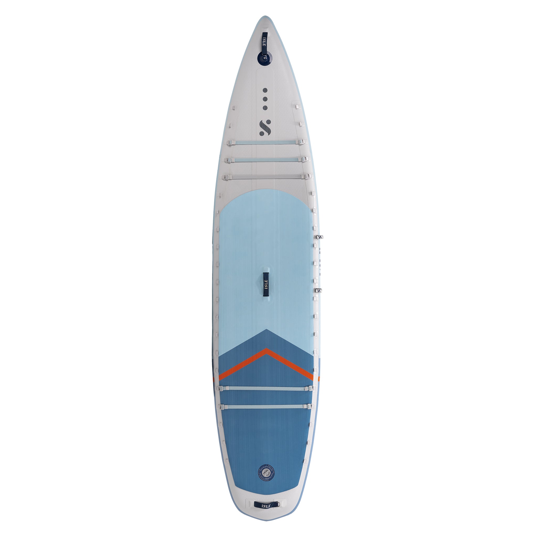 Explorer Pro SUP-Kayak Hybrid Inflatable Paddle Board Ice/Slate/Coral