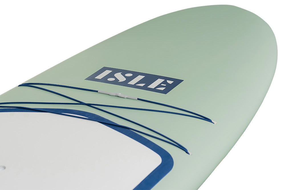 Versa Paddle Board Green Nose View