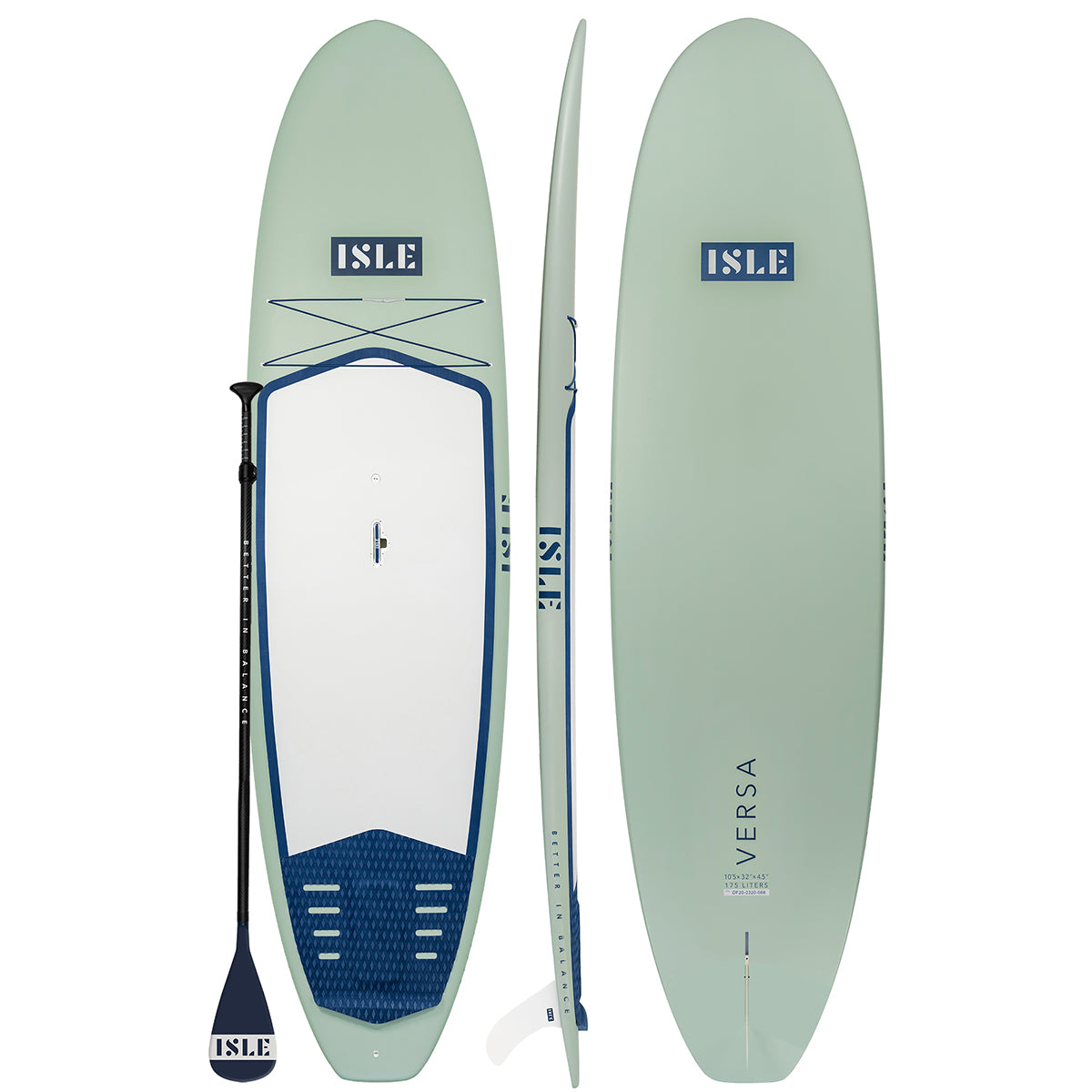 Versa Paddle Board Green With Paddle