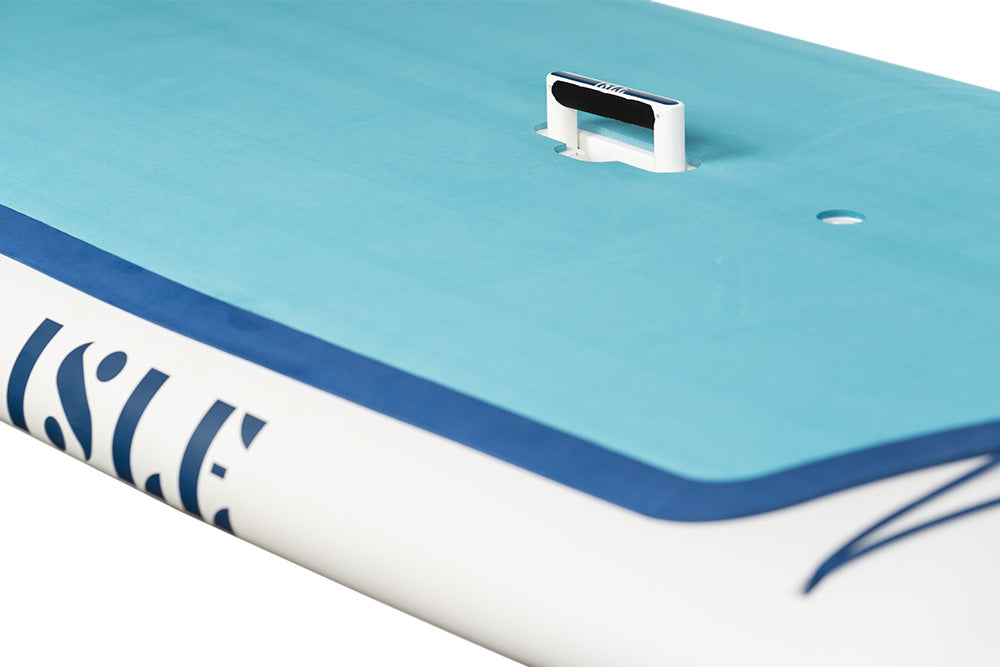 Versa Paddle Board Blue Deck Close Up
