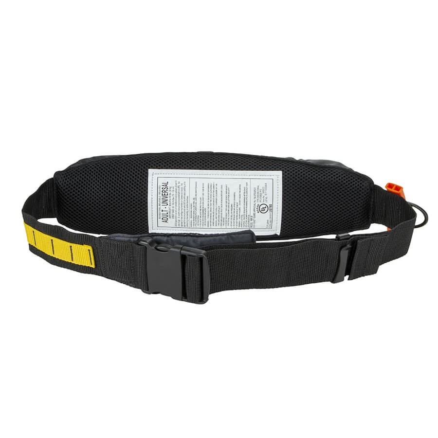 MTI Fluid 2.0 Inflatable Belt Pack Life Jacket Back View